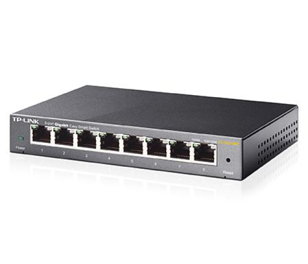 TP-Link 8p TL-SG108E (8x10/100/1000Mbit) - 222170 - zdjęcie 3